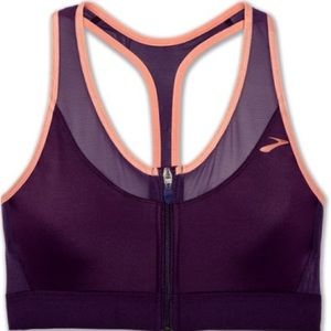 Brooks Fast Forward Zip Sports Bra